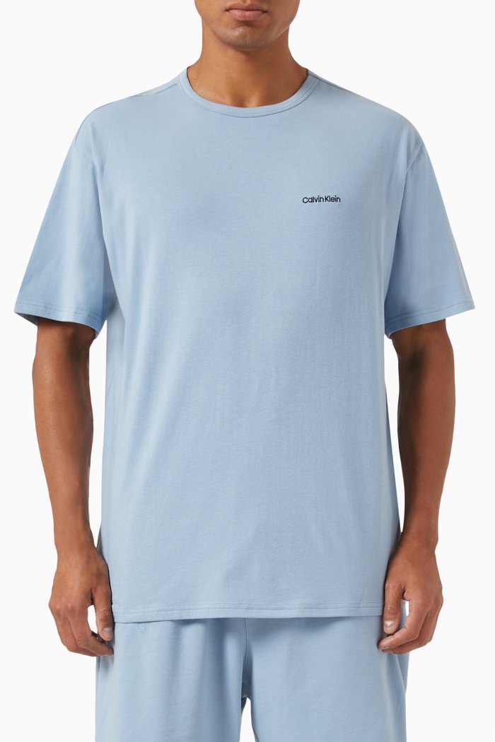 

Lounge T-shirt in Cotton Jersey, Blue