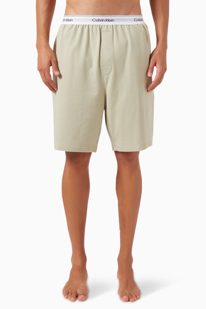 

Lounge Shorts in Cotton Terry, Neutral