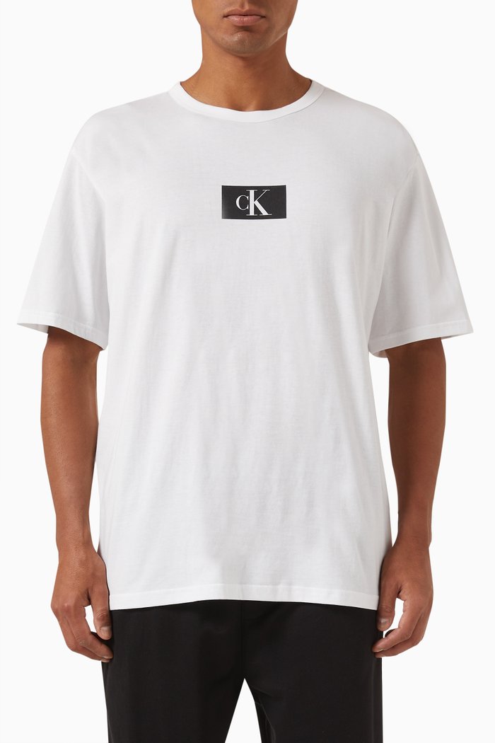 

Lounge T-shirt in Organic Cotton, White