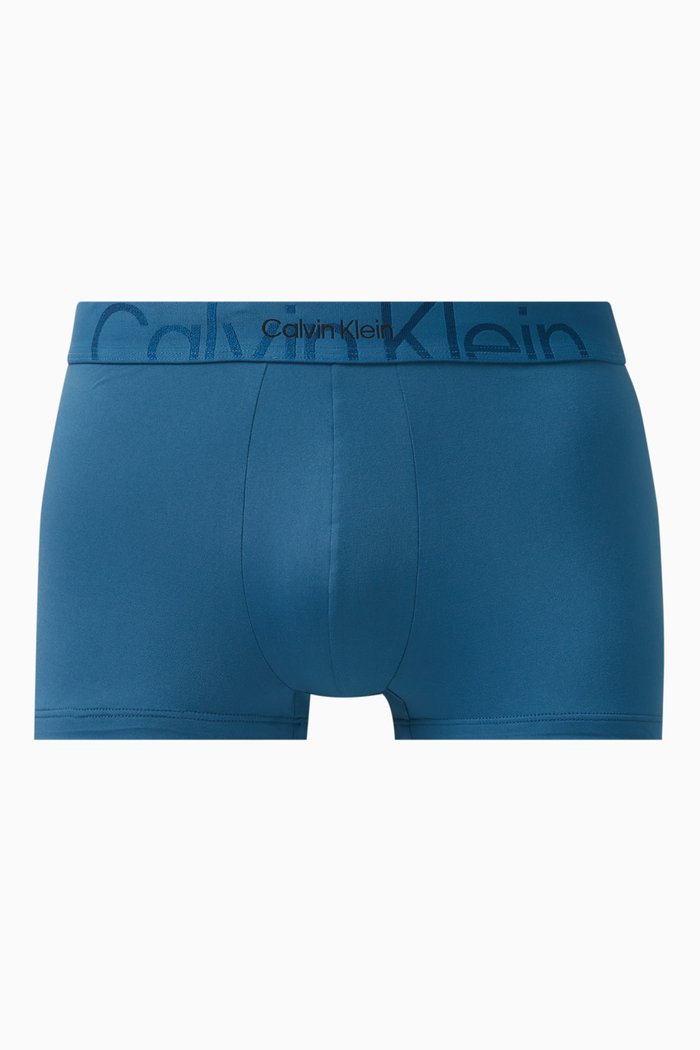 

Low Rise Trunk in Nylon Jersey, Blue