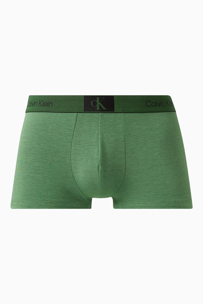 

Low-rise Trunks in Nylon Jersey, Green