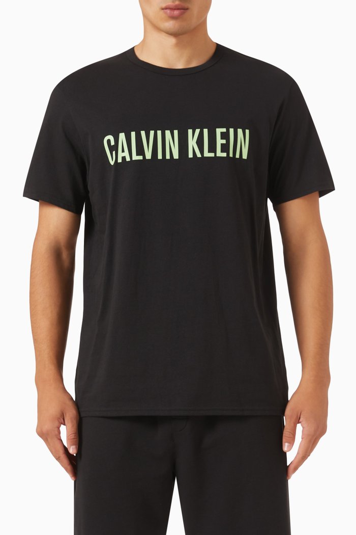 

Logo T-shirt in Cotton Jersey, Black