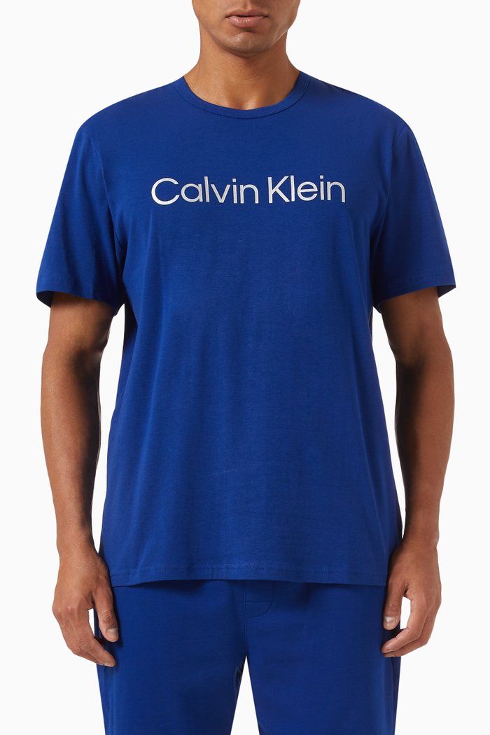 

Lounge T-shirt in Cotton Jersey, Blue