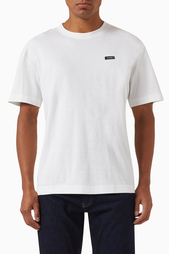 

T-shirt in Recycled Cotton, White