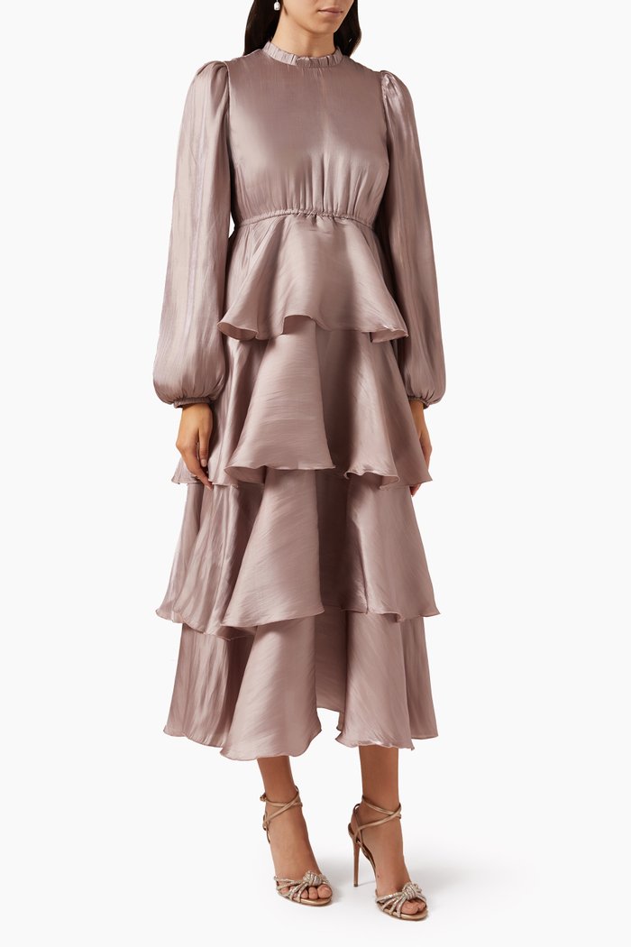 

Yassana Tiered Dress, Pink