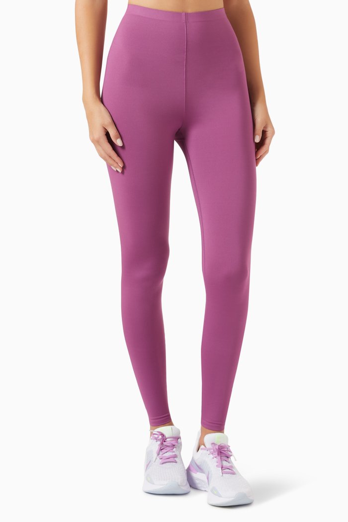 

Pocket Gym Leggings in Stretch Polyester, Pink