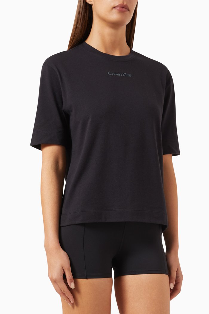 

Gym T-shirt in Jersey, Black