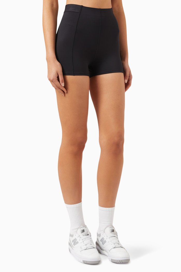 

Pocket Gym Shorts in Stretch Jersey, Black