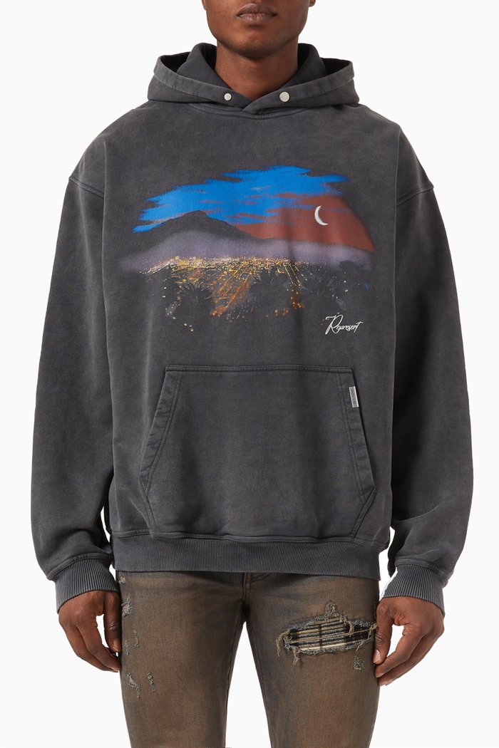 

The Hills Hoodie in Fleece, Grey