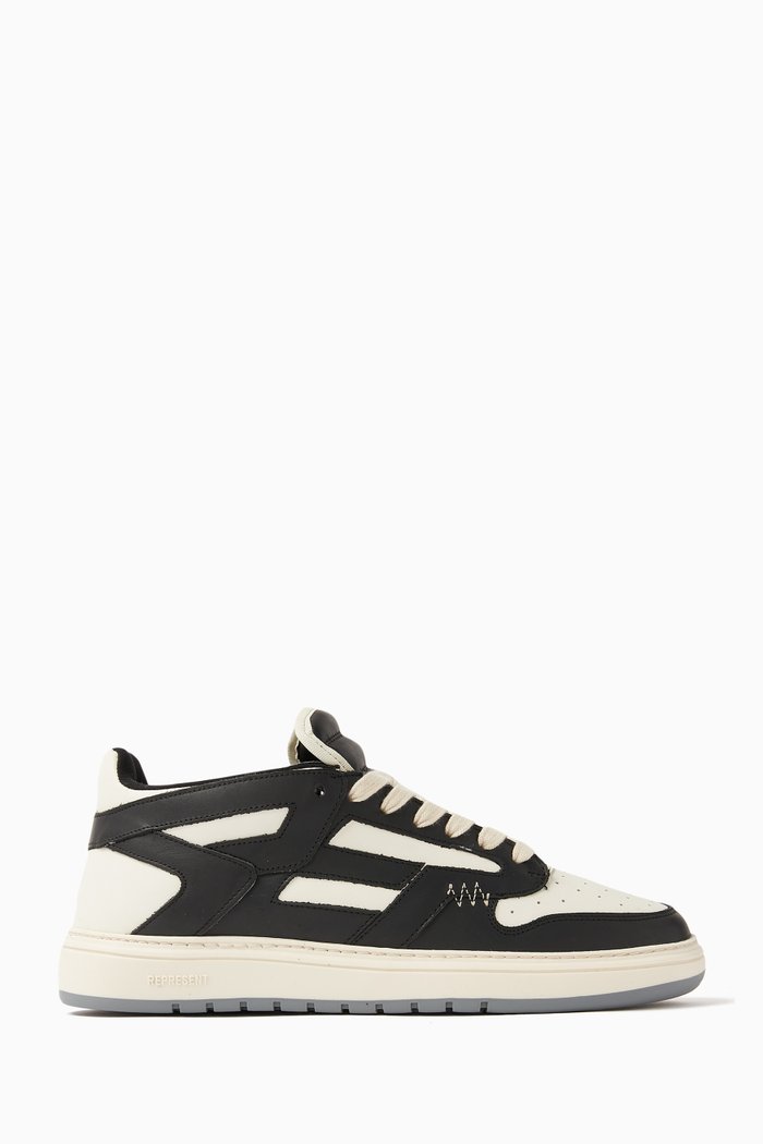 

Reptor Low-top Sneakers in Calf Leather, Black