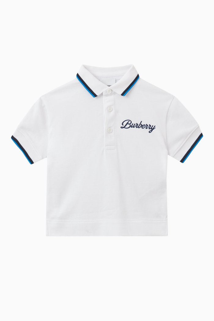 

Langton Polo in Cotton Piqué, White