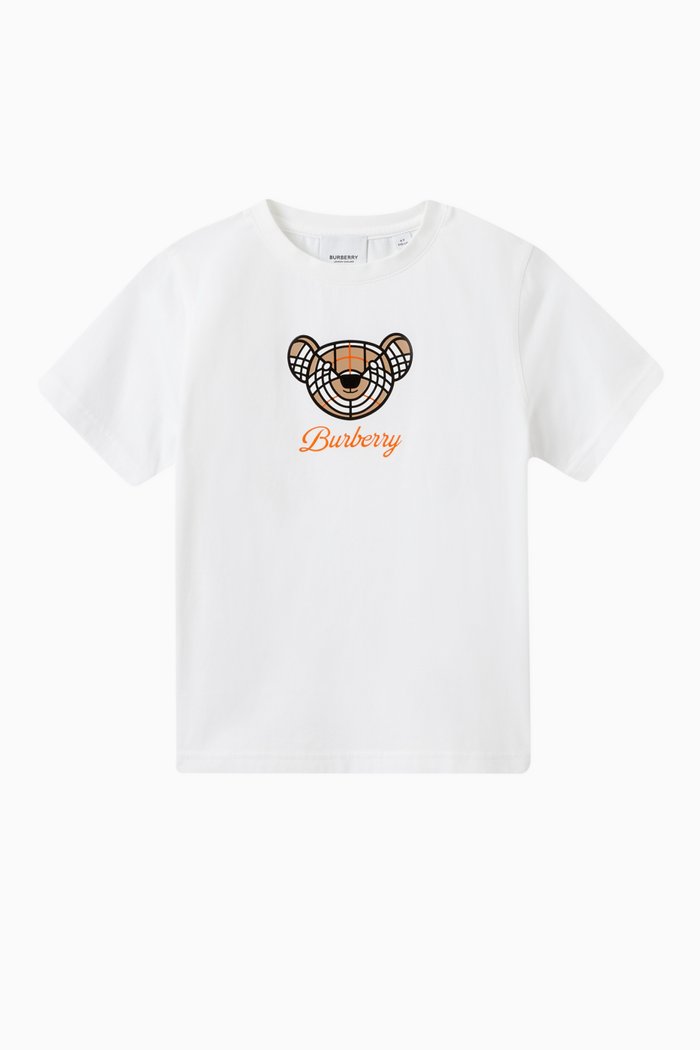

Roscoe Bear T-shirt in Cotton, White