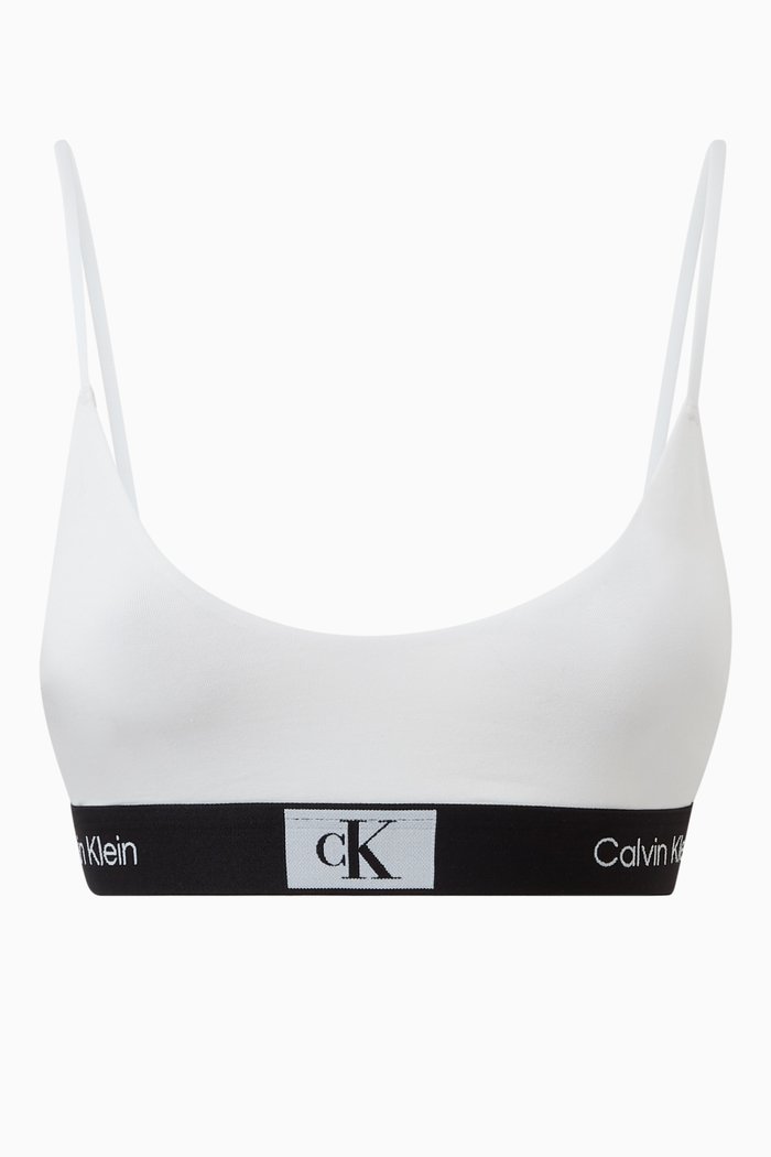 

1996 Bralette in Cotton-blend, White