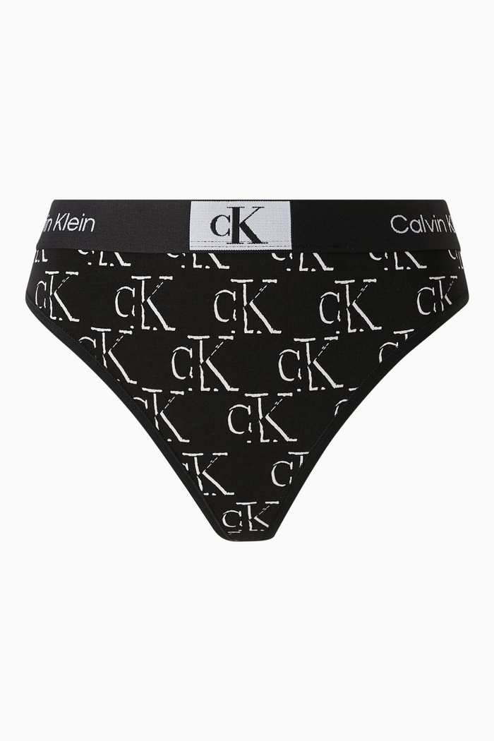 

1996 Modern Thong in Cotton-blend, Black