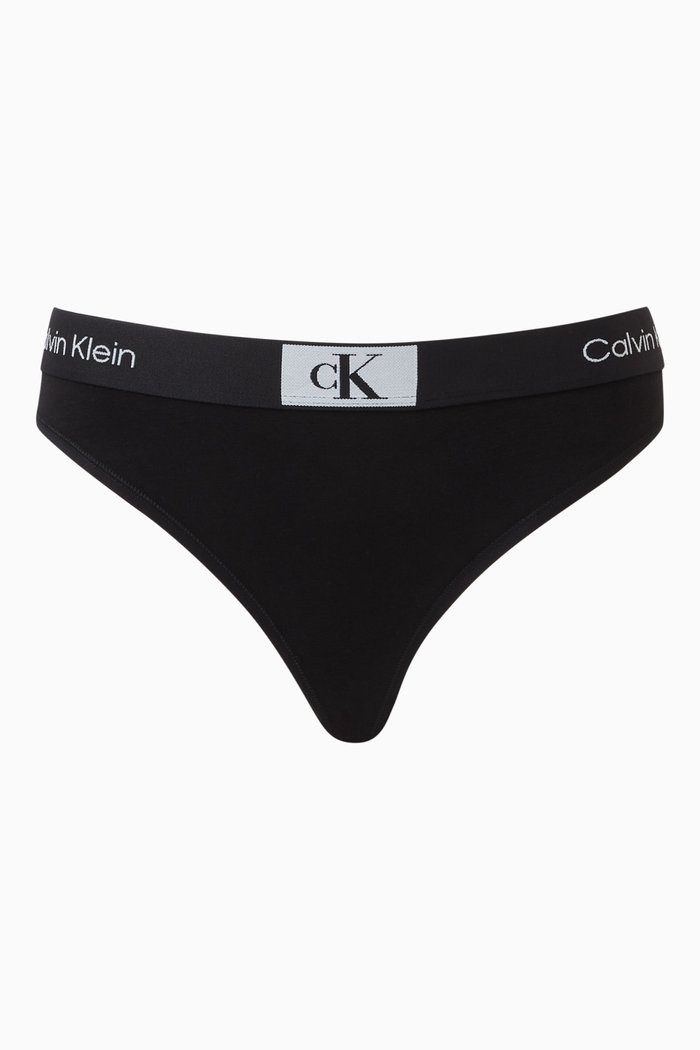 

1996 Modern Thong in Cotton-blend, Black