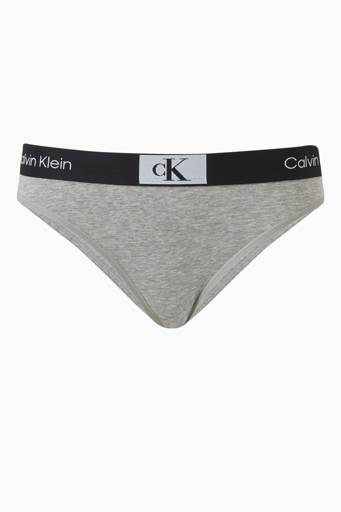 

1996 Modern Briefs in Cotton-blend, Grey