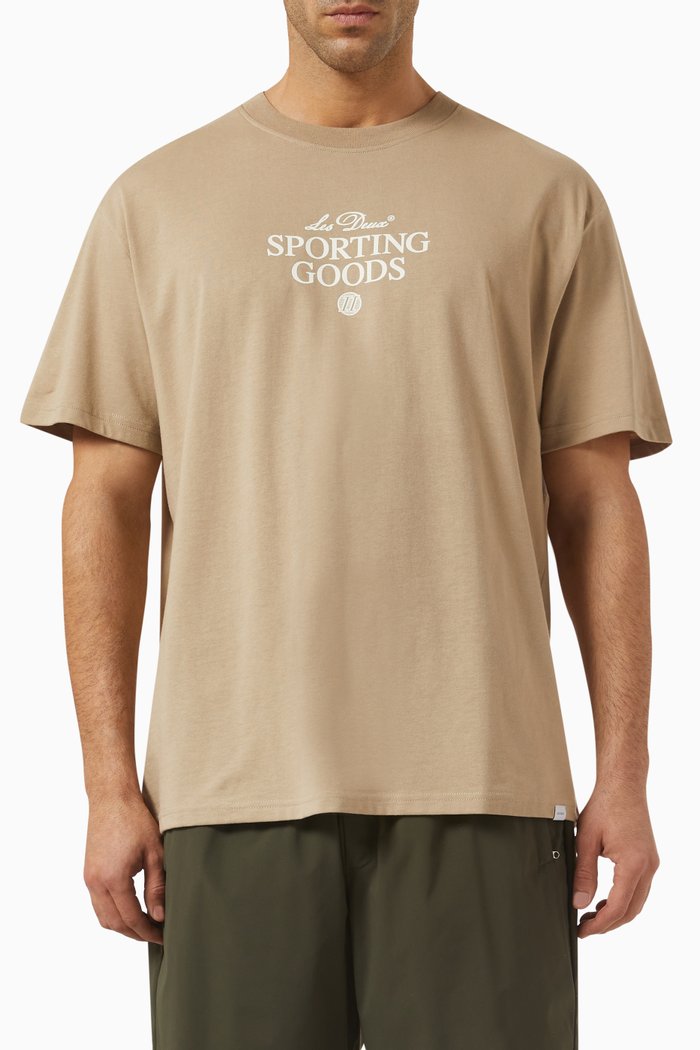 

Sporting Goods T-Shirt in Cotton Jersey, Neutral