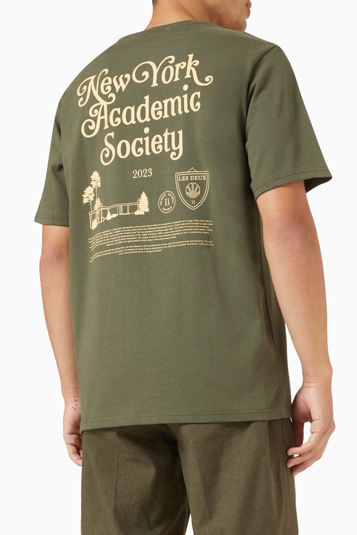 

New York T-shirt in Cotton, Green