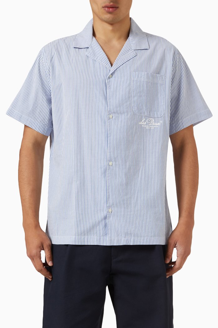 

Leland Light Oxford Shirt 3.0 in Cotton, Blue