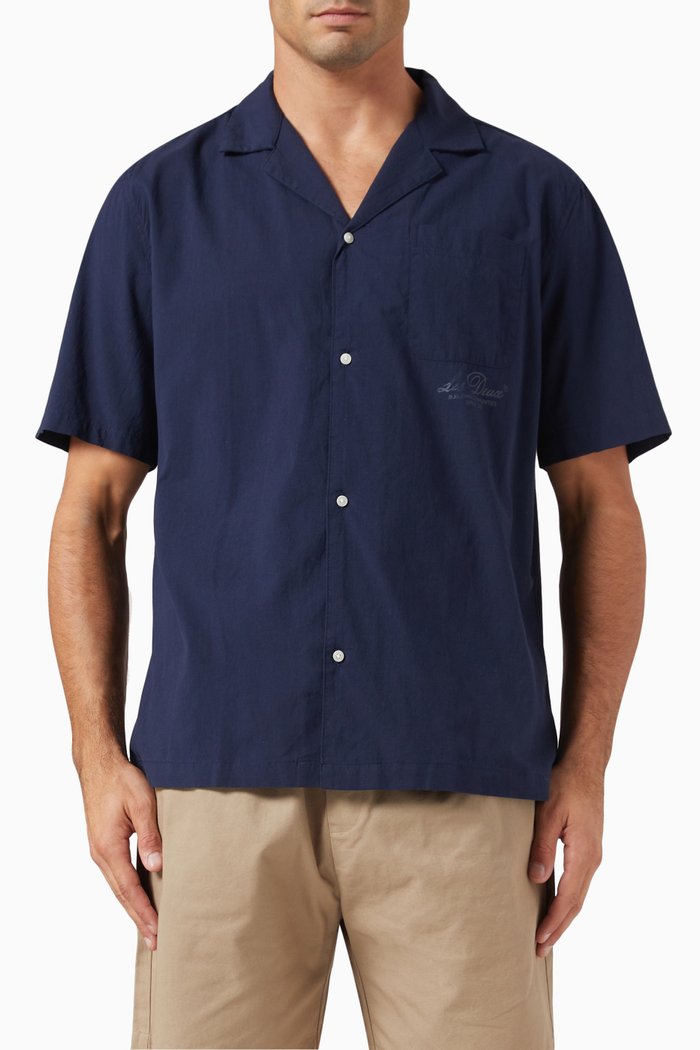 

Leland Light Oxford Shirt 3.0 in Cotton, Blue