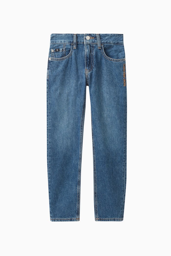 

Regular Straight Authentic Vintage Jeans in Denim, Blue