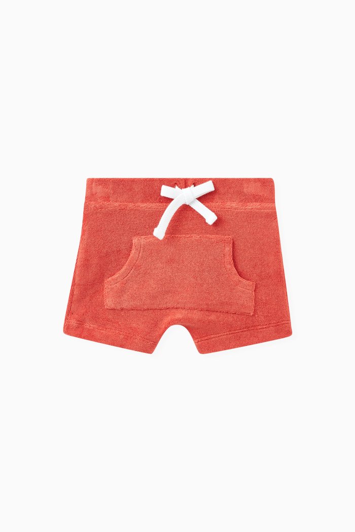

Ketchup Shorts in Cotton Terry Stretch, Red