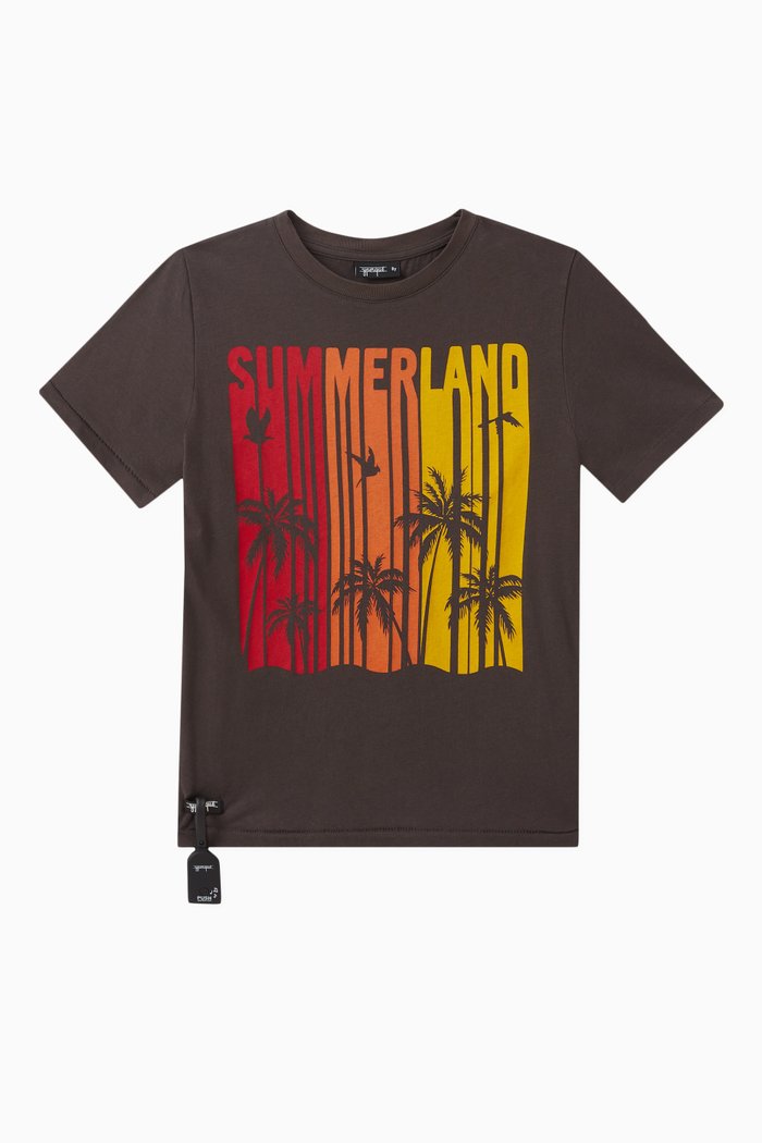 

Summer Palm Sound T-shirt in Jersey, Black