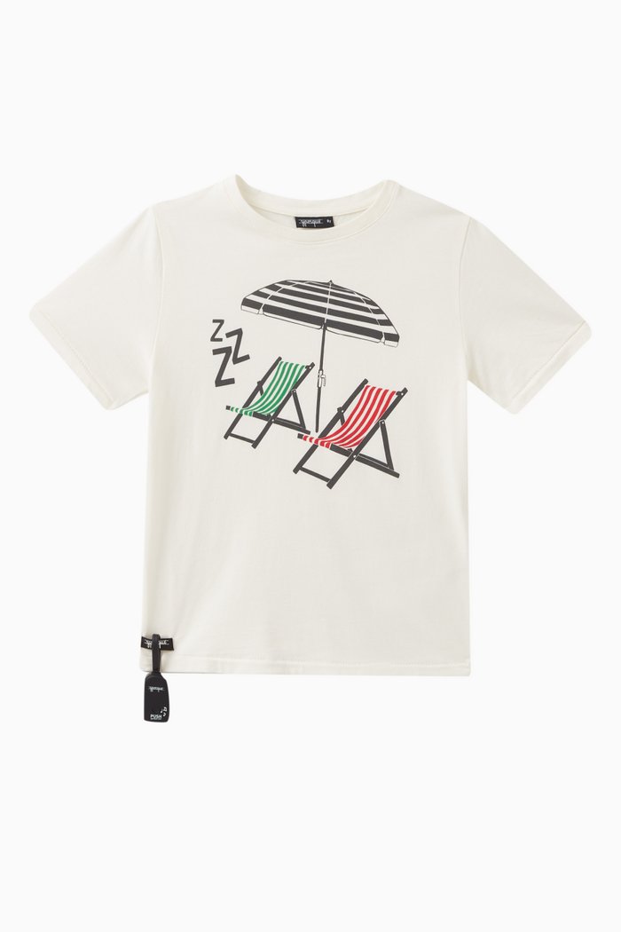 

Siesta Sound T-shirt in Jersey, Neutral