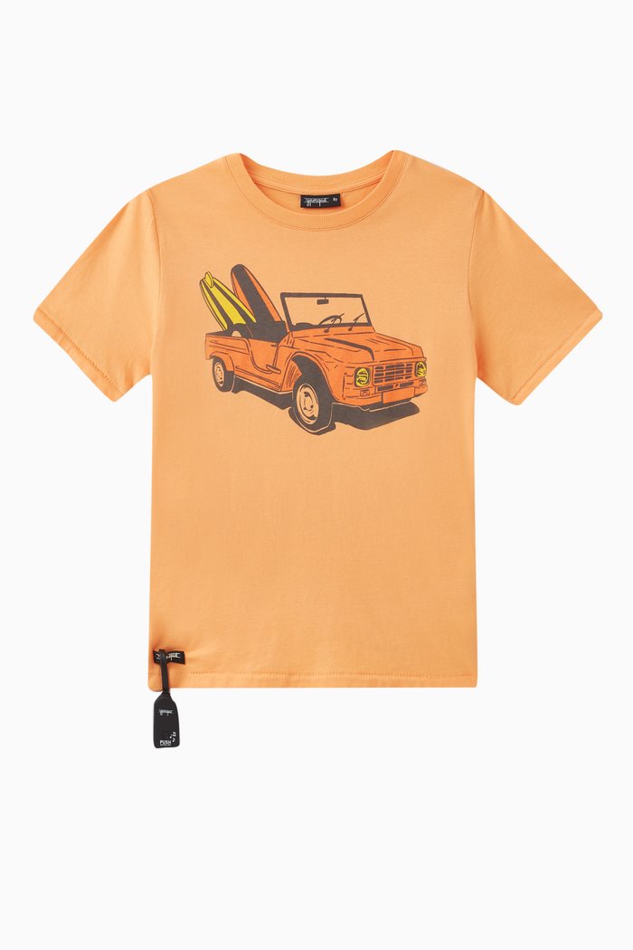 

Mehari Sound T-shirt in Jersey, Orange