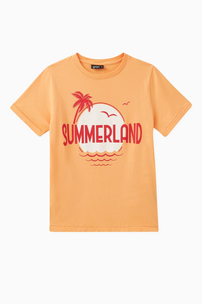 

Summerland Solar T-shirt in Jersey, Orange