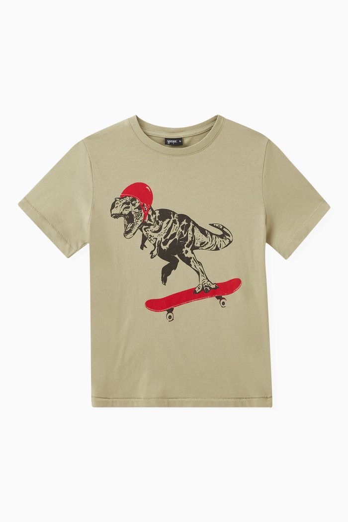 

Dinosaur T-shirt in Jersey, Green