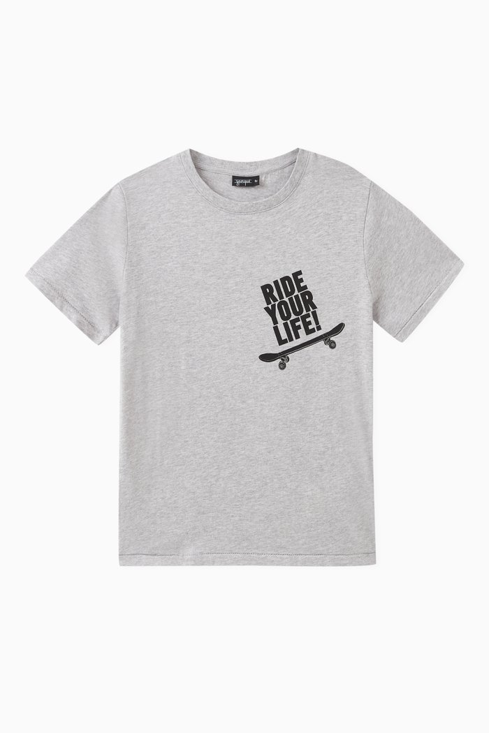 

Urban Skater T-shirt in Jersey, Grey
