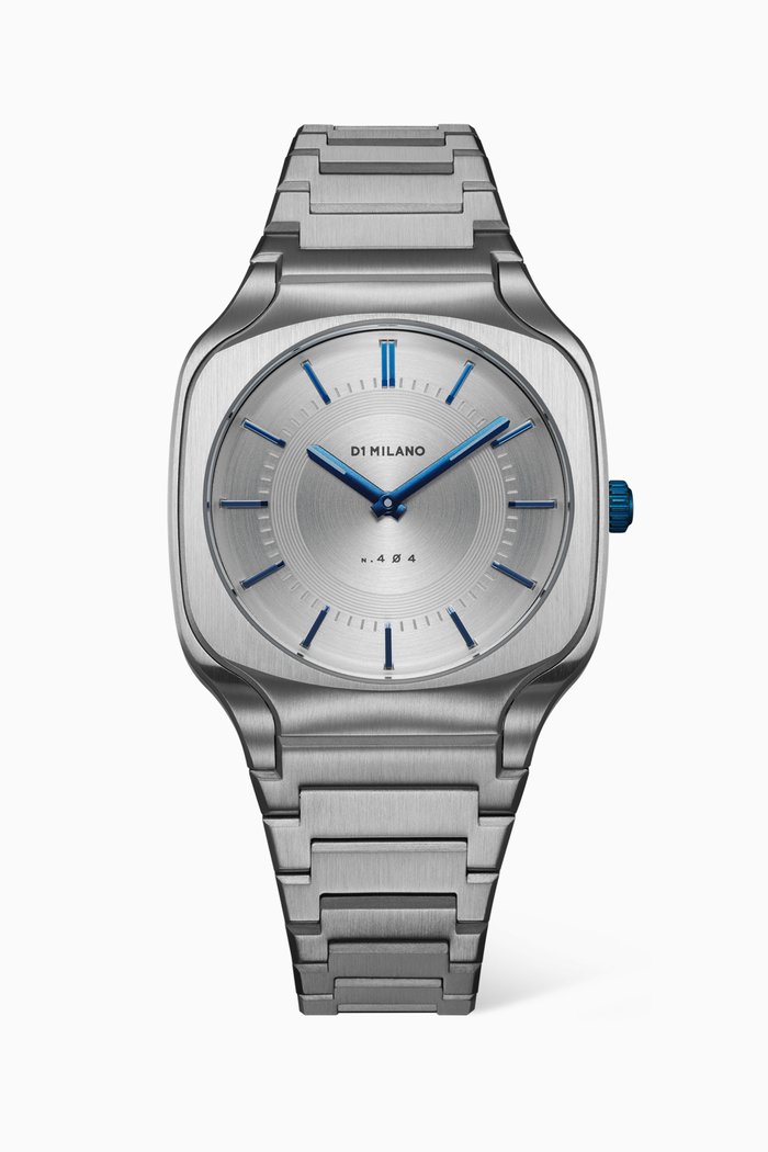 

Square Watch in Stainless Steel, 37mm, Silver