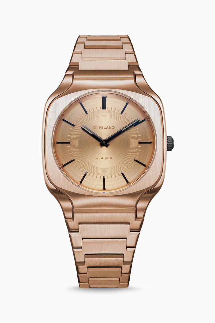 

Square Quartz Stainless Watch, 37mm, Gold