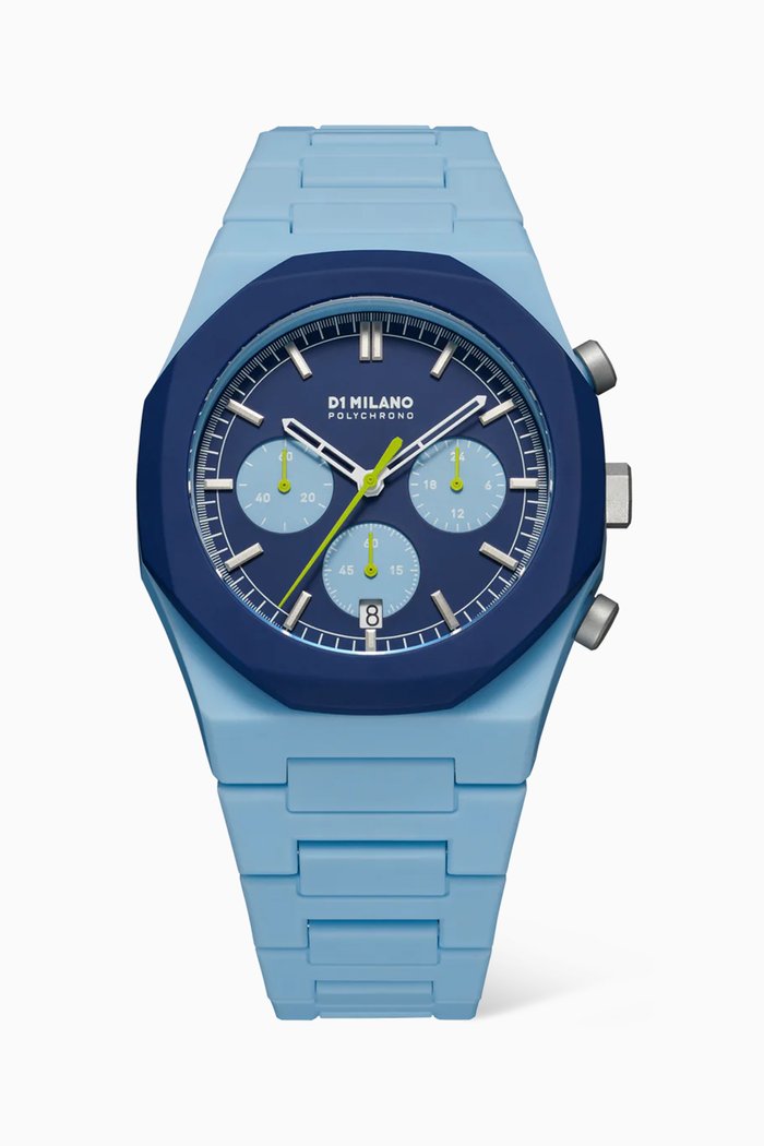 

Polychrono Watch Stainless Steel, 40.5mm, Grey