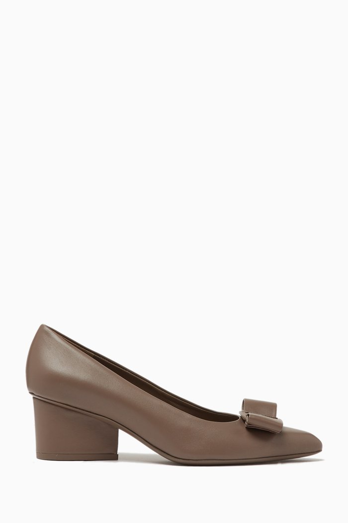 

Viva Pumps in Nappa Leather, Brown