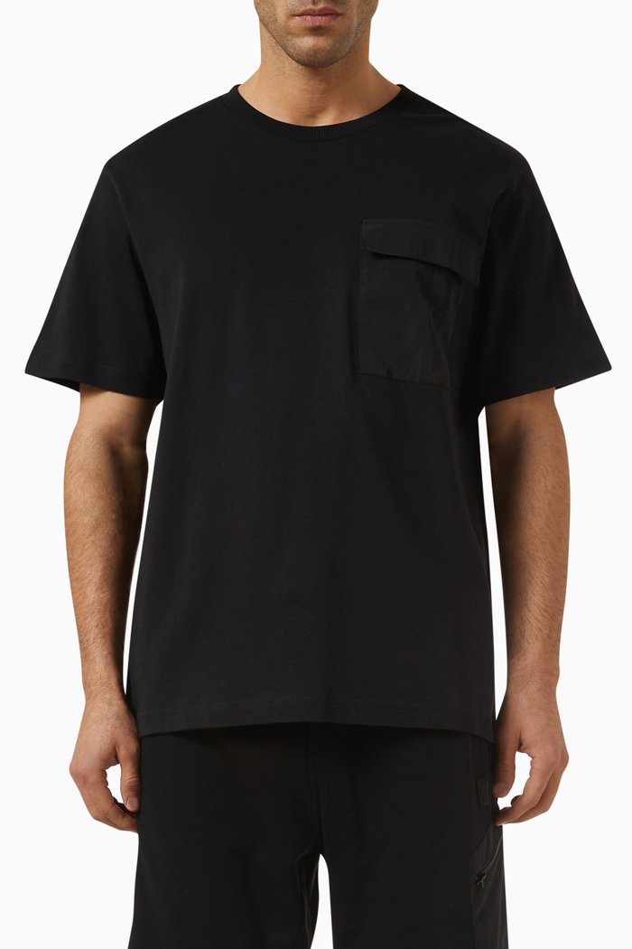 

Tom T-shirt in Cotton Jersey, Black
