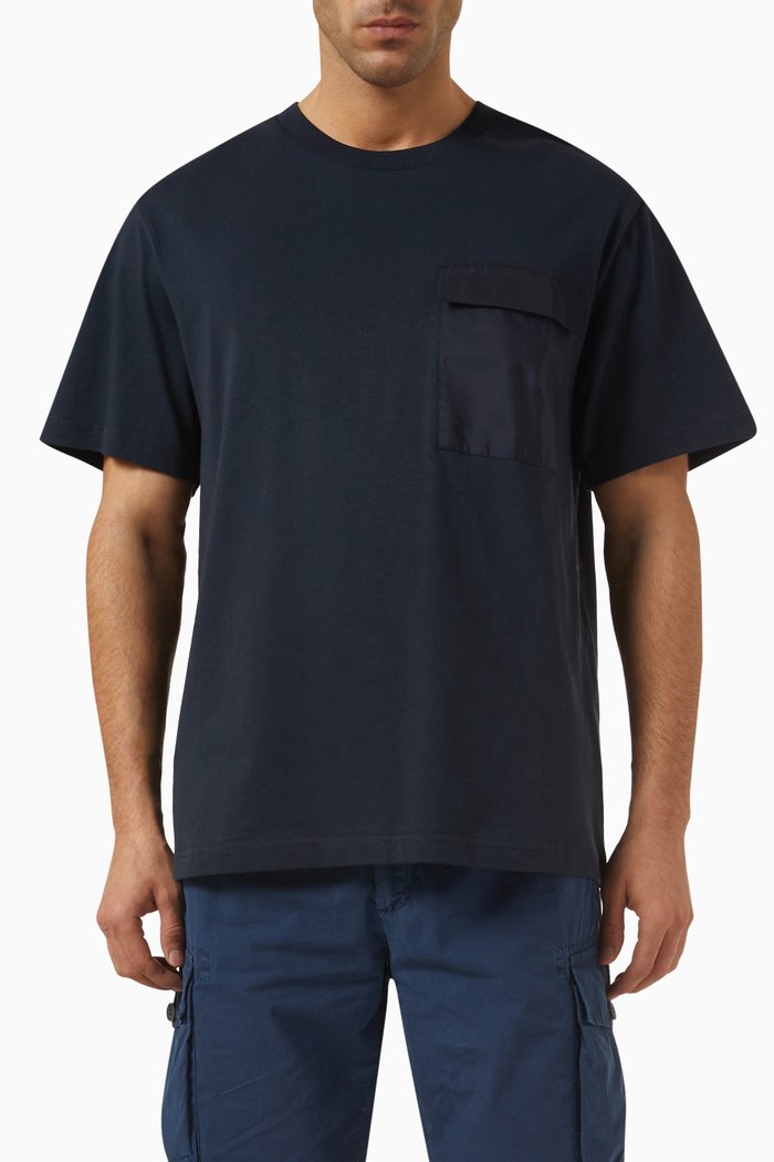 

Tom T-shirt in Cotton Jersey, Blue