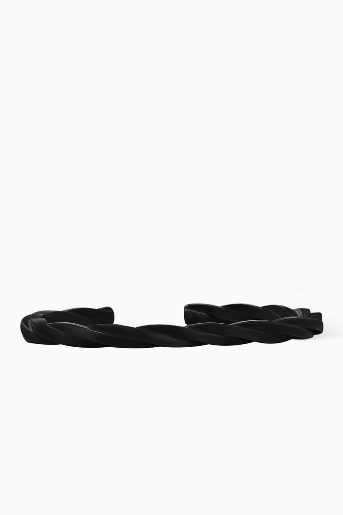

DY Helios™ Cuff Bracelet in Black Titanium