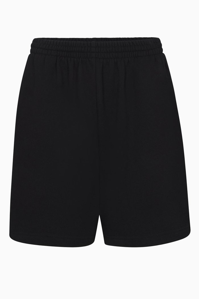 

Boyfriend Fleece Shorts, Black