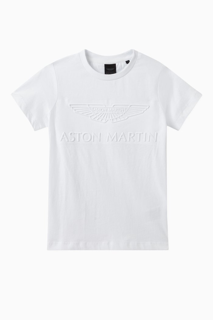 

Embossed Logo T-Shirt in Cotton, White