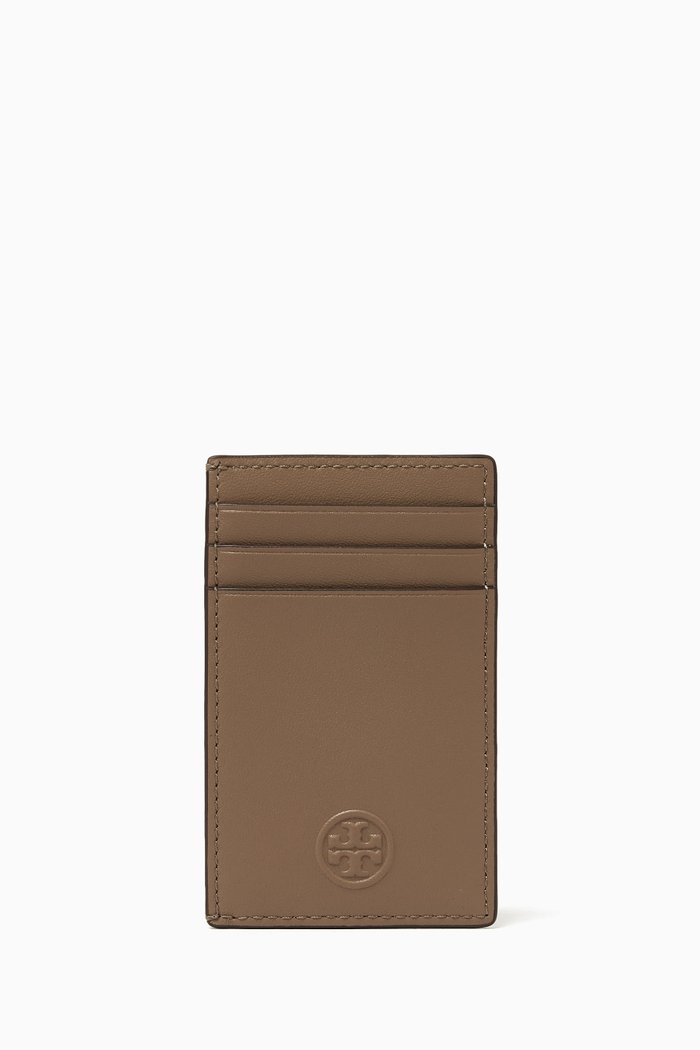

Fleming Soft Card Case in Leather, Brown