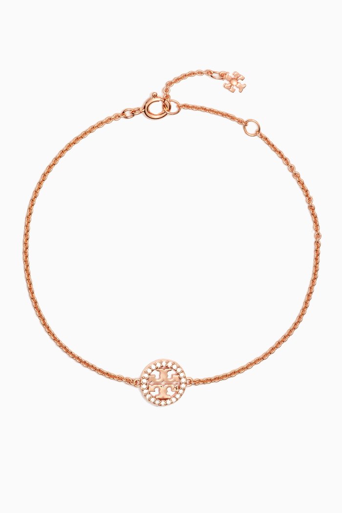 

Miller Pavé Chain Bracelet in 18kt Gold-plated Metal