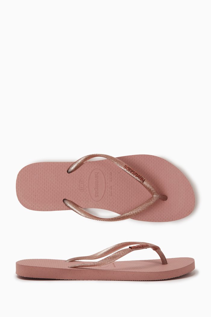 

Slim Flip-flop in Rubber, Pink