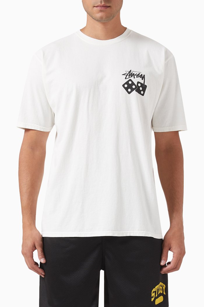 

Logo Print T-shirt in Cotton, Neutral