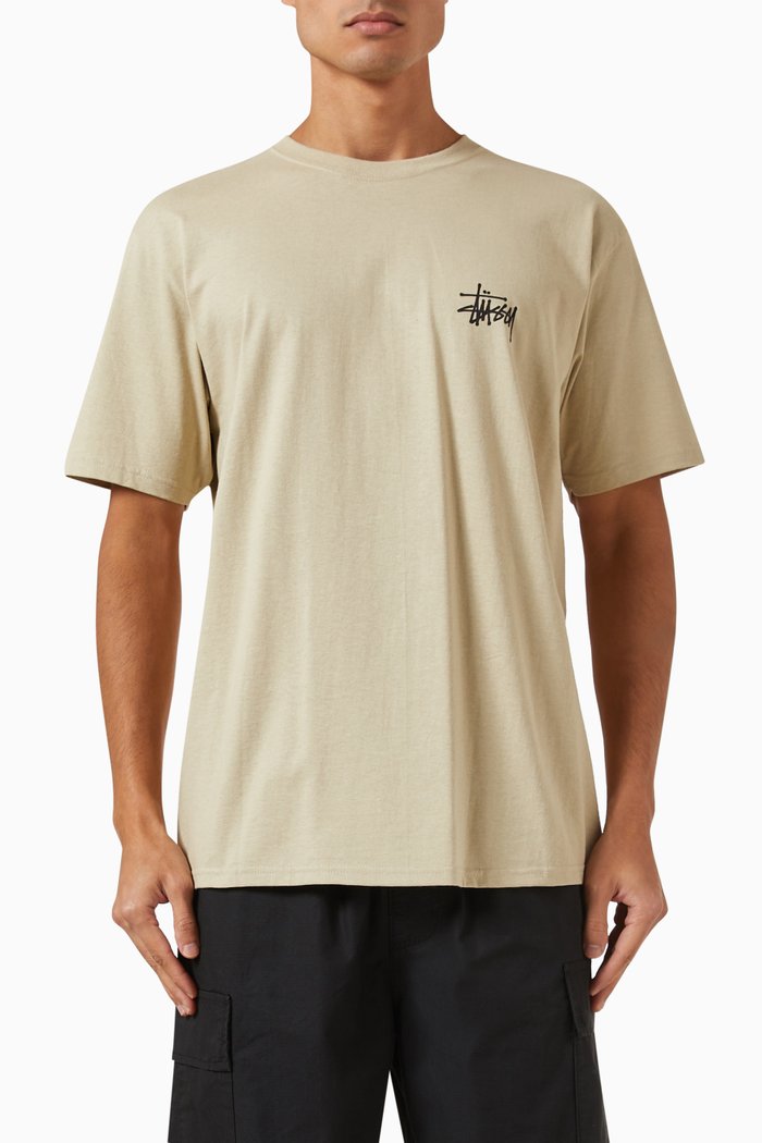 

Logo Print T-shirt in Cotton, Neutral