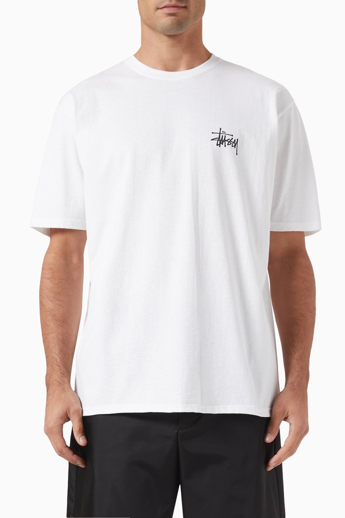 

Logo Print T-shirt in Cotton, White