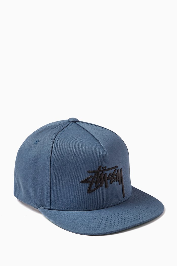 

Big Stock Point Crown Cap, Blue