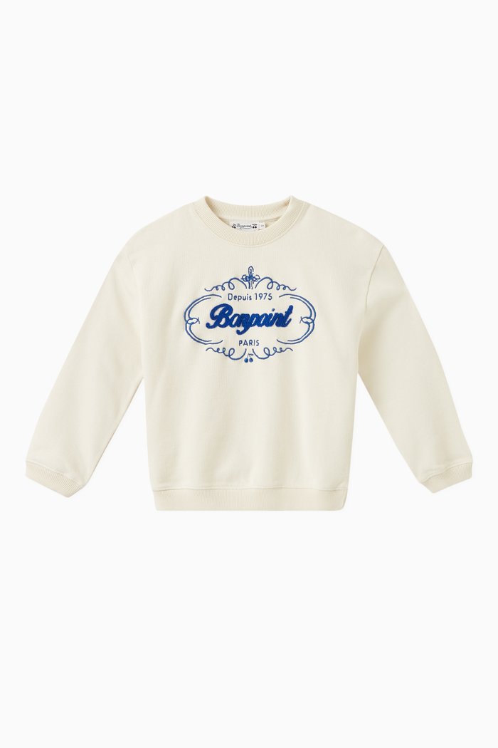 

Logo Sweatshirt in Cotton, Neutral