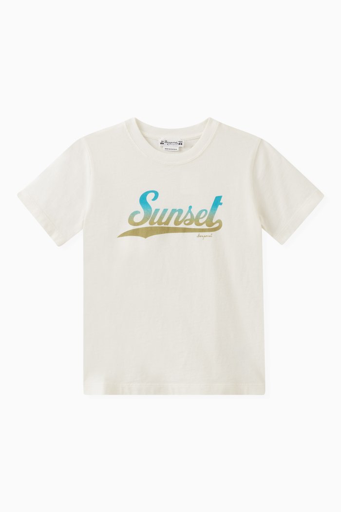 

Sunset T-shirt in Cotton, White